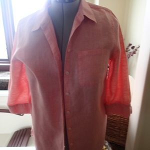 Chicos (no iron) linen tunic